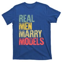 Funny Marriage Gift Real Marry Models Groom Gift T-Shirt