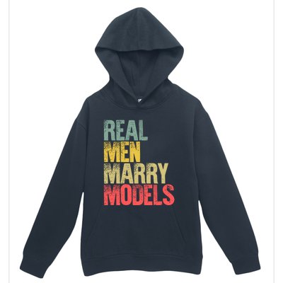 Funny Marriage Gift Real Marry Models Groom Gift Urban Pullover Hoodie