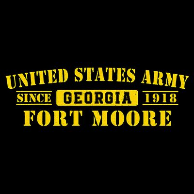 Fort Moore Georgia Ga Ft Moore Basic Combat Training T-Shirt