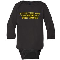 Fort Moore Georgia Ga Ft Moore Basic Combat Training Baby Long Sleeve Bodysuit