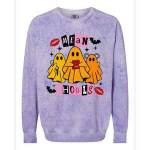 Funny Mean Ghouls Halloween Lover Colorblast Crewneck Sweatshirt