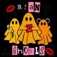 Funny Mean Ghouls Halloween Lover 7-Panel Snapback Hat