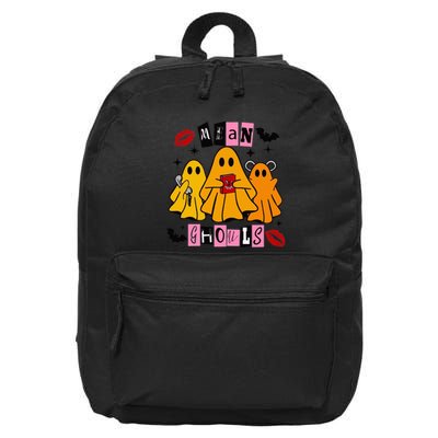 Funny Mean Ghouls Halloween Lover 16 in Basic Backpack