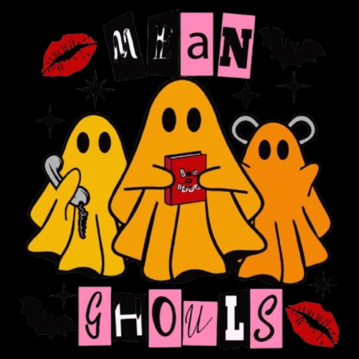 Funny Mean Ghouls Halloween Lover 16 in Basic Backpack