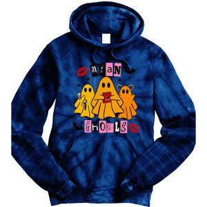 Funny Mean Ghouls Halloween Lover Tie Dye Hoodie