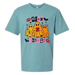 Funny Mean Ghouls Halloween Lover Sueded Cloud Jersey T-Shirt