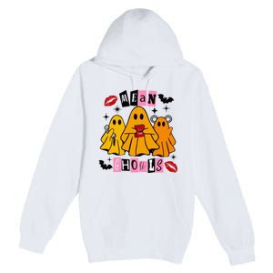 Funny Mean Ghouls Halloween Lover Premium Pullover Hoodie