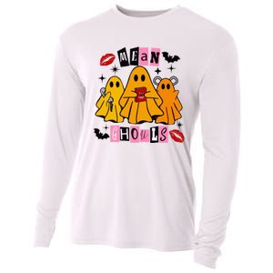 Funny Mean Ghouls Halloween Lover Cooling Performance Long Sleeve Crew