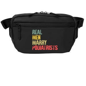 Funny Marriage Gift Real Marry Podiatrists Groom Gift Crossbody Pack