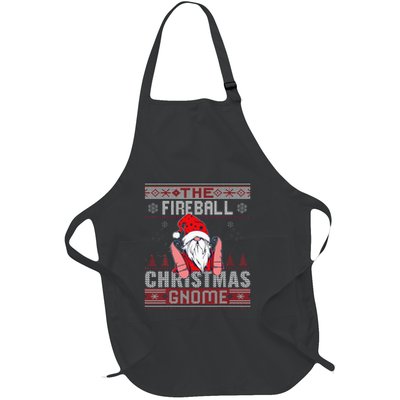 F.I.R.E.B.A.L.L Matching Group Christmas Gnome Ugly Full-Length Apron With Pockets