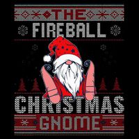 F.I.R.E.B.A.L.L Matching Group Christmas Gnome Ugly 7-Panel Snapback Hat
