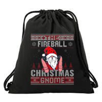 F.I.R.E.B.A.L.L Matching Group Christmas Gnome Ugly Drawstring Bag
