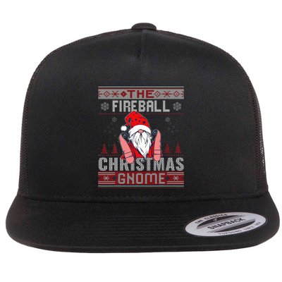 F.I.R.E.B.A.L.L Matching Group Christmas Gnome Ugly Flat Bill Trucker Hat