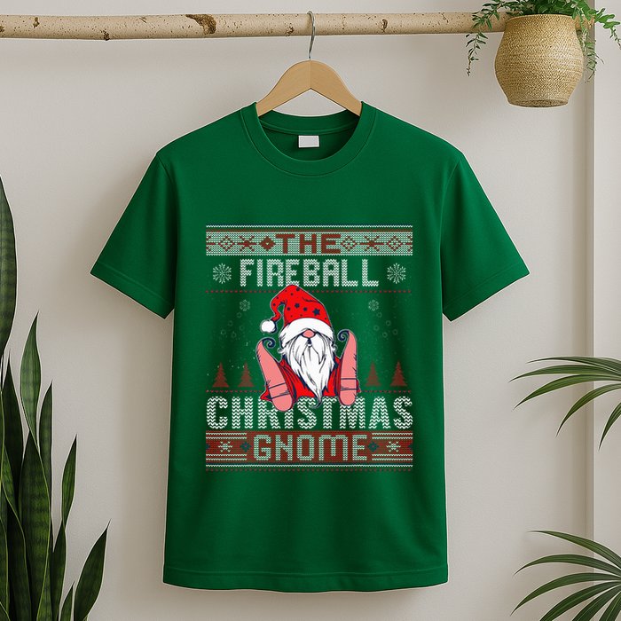 F.I.R.E.B.A.L.L Matching Group Christmas Gnome Ugly T-Shirt