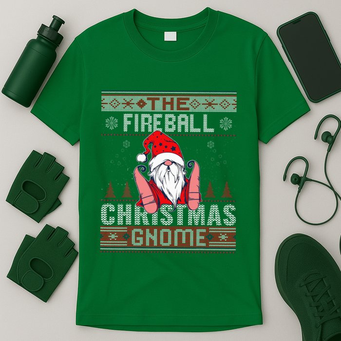 F.I.R.E.B.A.L.L Matching Group Christmas Gnome Ugly T-Shirt