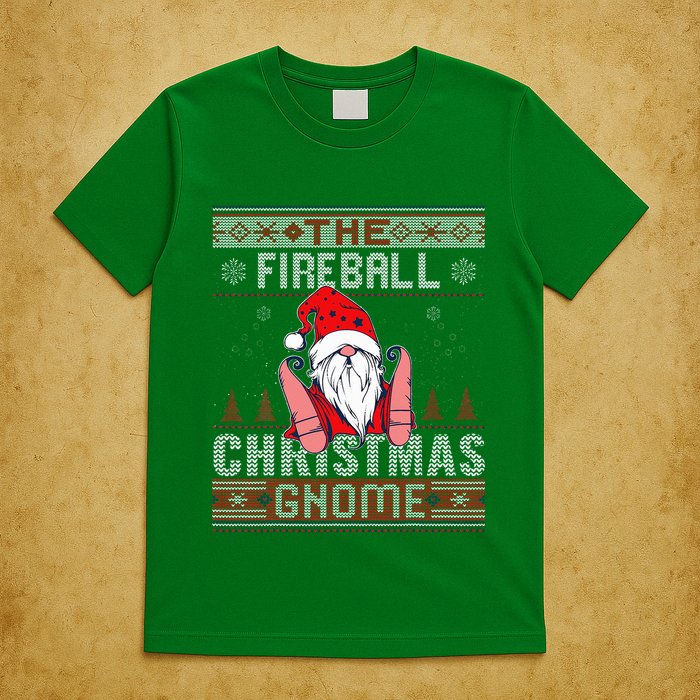 F.I.R.E.B.A.L.L Matching Group Christmas Gnome Ugly T-Shirt