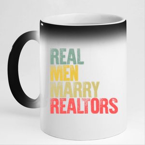 Funny Marriage Gift Real Marry Realtors Groom Gift 11oz Black Color Changing Mug