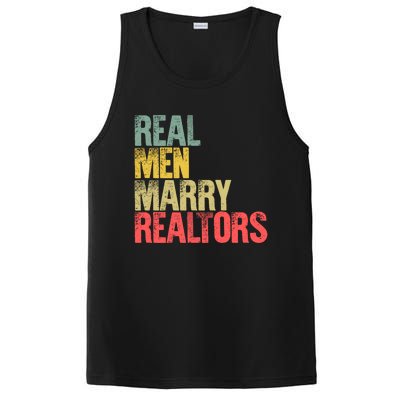 Funny Marriage Gift Real Marry Realtors Groom Gift PosiCharge Competitor Tank