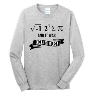 Funny Math Geeks Engineering Majors And Teens Great Gift Tall Long Sleeve T-Shirt