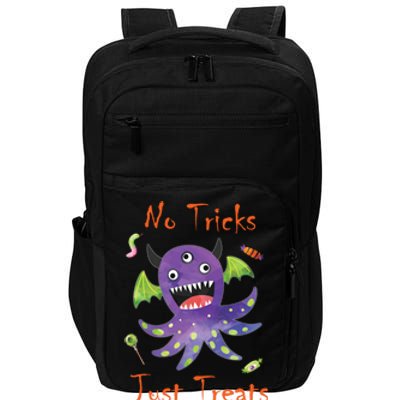 Fun Monster Gift – No Tricks Just Treats Cute Gift Impact Tech Backpack