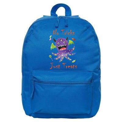 Fun Monster Gift – No Tricks Just Treats Cute Gift 16 in Basic Backpack