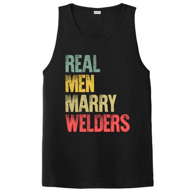 Funny Marriage Gift Real Marry Welders Groom Meaningful Gift PosiCharge Competitor Tank