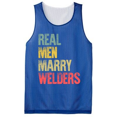 Funny Marriage Gift Real Marry Welders Groom Meaningful Gift Mesh Reversible Basketball Jersey Tank