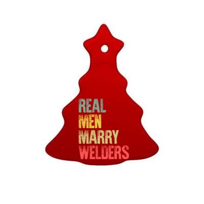 Funny Marriage Gift Real Marry Welders Groom Meaningful Gift Ceramic Tree Ornament