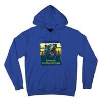 Funny Momma Grizzly Bear Attack Funny Gift Tall Hoodie