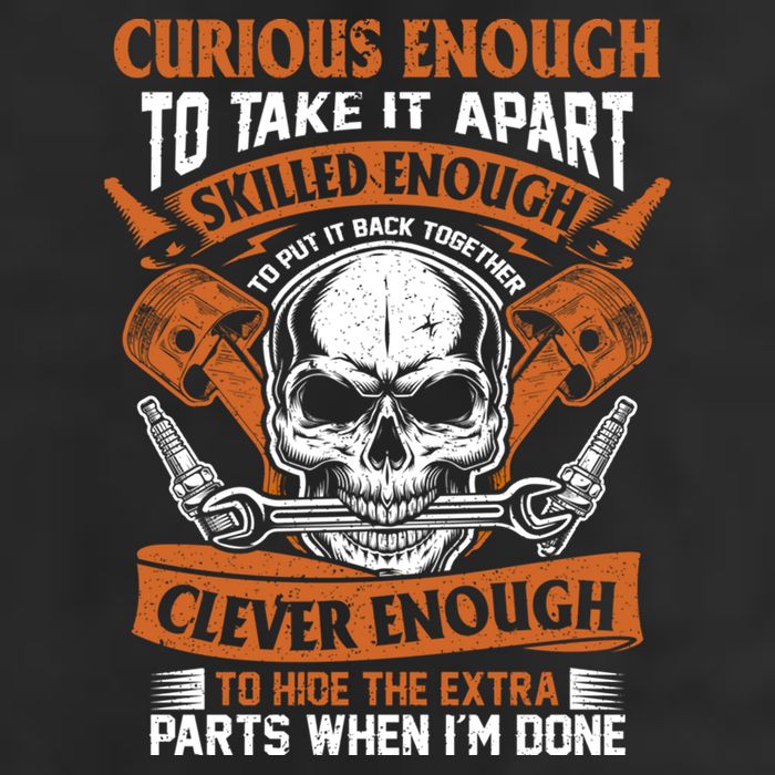 Funny Mechanic Gift Curious Skilled And Clever Car Fixing Funny Gift 15oz Campfire Ceramic Mug