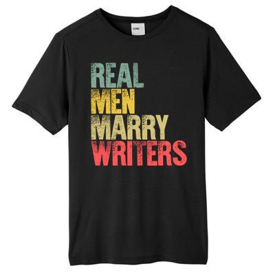 Funny Marriage Gift Real Marry Writers Groom Gift Tall Fusion ChromaSoft Performance T-Shirt