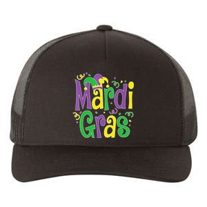 funny Mardi Gras festival Mardi Gras Party Yupoong Adult 5-Panel Trucker Hat