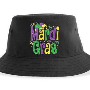 funny Mardi Gras festival Mardi Gras Party Sustainable Bucket Hat