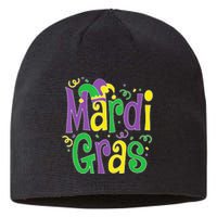 funny Mardi Gras festival Mardi Gras Party Sustainable Beanie