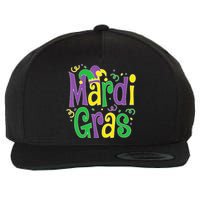 funny Mardi Gras festival Mardi Gras Party Wool Snapback Cap