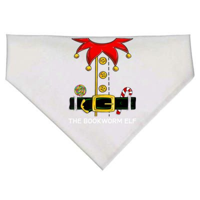 Family Matching Group The Bookworm Elf Christmas Gift USA-Made Doggie Bandana