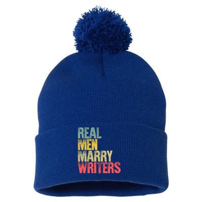 Funny Marriage Gift Real Marry Writers Groom Gift Pom Pom 12in Knit Beanie