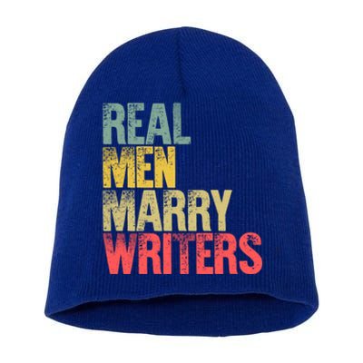 Funny Marriage Gift Real Marry Writers Groom Gift Short Acrylic Beanie