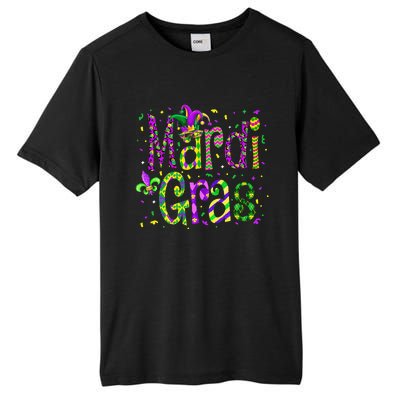 Funny Mardi Gras Parade Jester Hat Tall Fusion ChromaSoft Performance T-Shirt