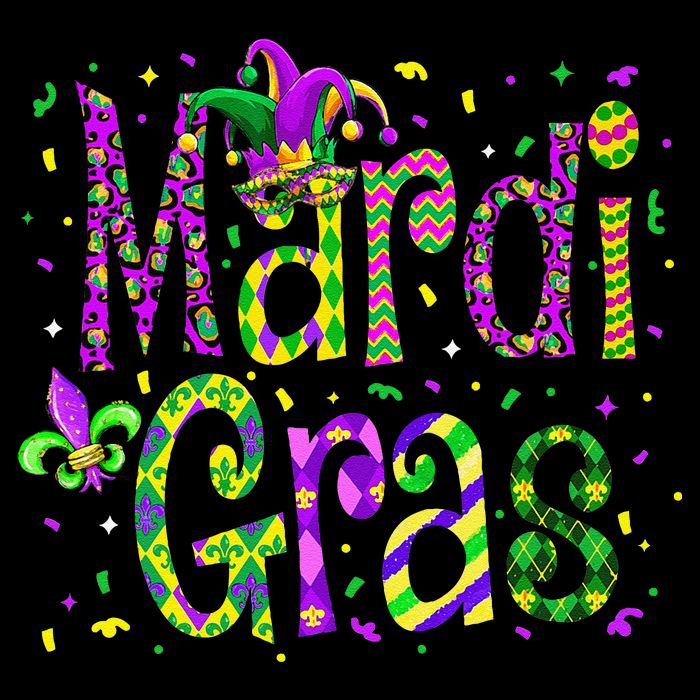 Funny Mardi Gras Parade Jester Hat Drawstring Bag