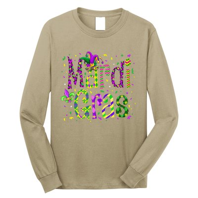 Funny Mardi Gras Parade Jester Hat Long Sleeve Shirt