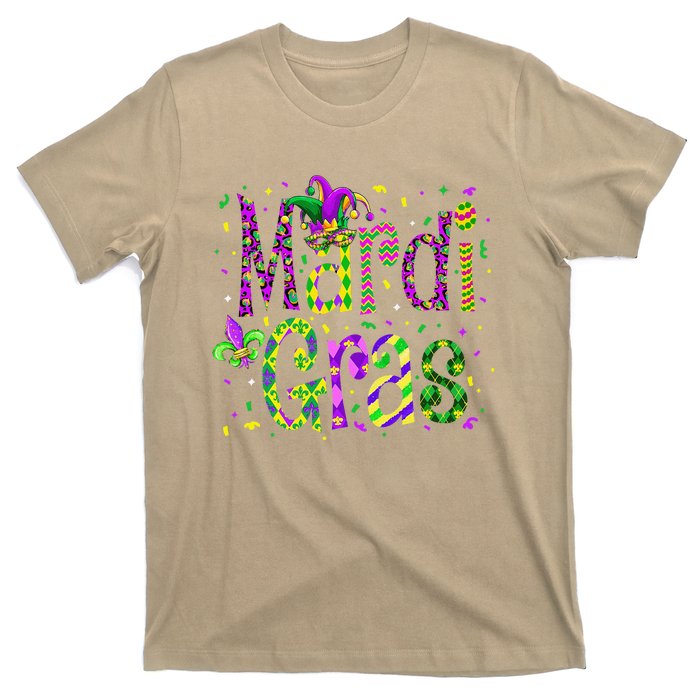 Funny Mardi Gras Parade Jester Hat T-Shirt