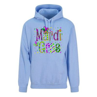 Funny Mardi Gras Parade Jester Hat Unisex Surf Hoodie