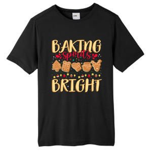 Family Matching Gingerbeard Baking Spirits Bright Christmas Gift Tall Fusion ChromaSoft Performance T-Shirt