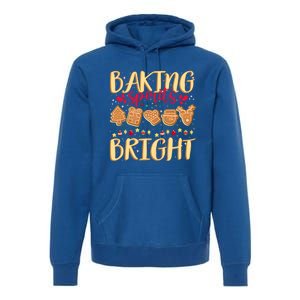 Family Matching Gingerbeard Baking Spirits Bright Christmas Gift Premium Hoodie