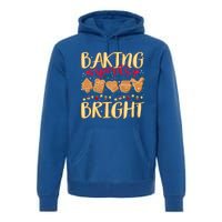 Family Matching Gingerbeard Baking Spirits Bright Christmas Gift Premium Hoodie