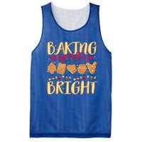 Family Matching Gingerbeard Baking Spirits Bright Christmas Gift Mesh Reversible Basketball Jersey Tank