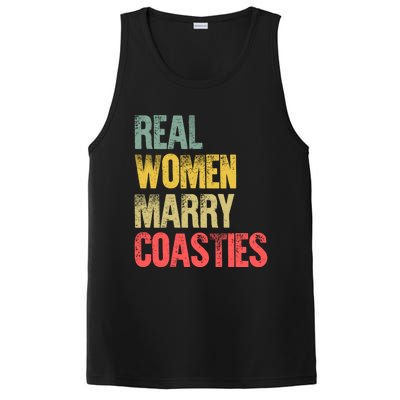 Funny Marriage Gift Real Marry Coasties Bride Great Gift PosiCharge Competitor Tank