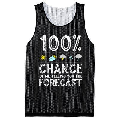 Funny Meteorology Gift Weather Enthusiasts Cool Weatherman (1) Mesh Reversible Basketball Jersey Tank