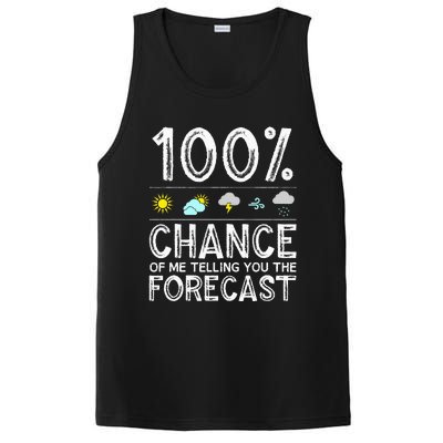 Funny Meteorology Gift Weather Enthusiasts Cool Weatherman (1) PosiCharge Competitor Tank